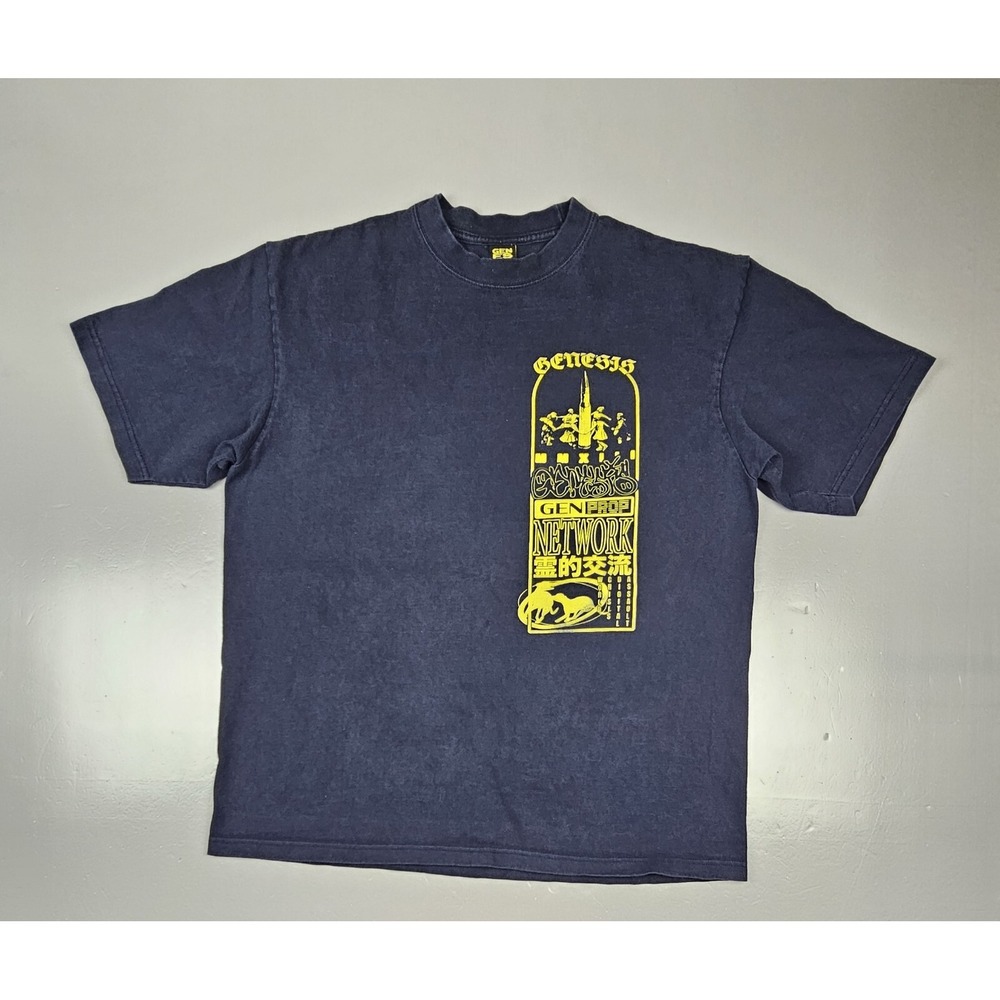 Poison The Well s/s T-Shirt Mens XL. Genesis Navy Blue Vintage Band Tee.